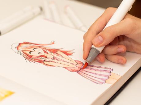 Atelier de dessin manga